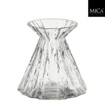 Vaza steklena Lauren, 16 x 16cm
