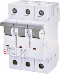 VAROVALKA ETIMAT-6 C 3p 6A 2145512 ETI