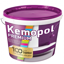 BARVA ZA STENE NOTRANJE 10L KEMOPOL PREMIUM BEL