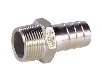 NASTAVEK CEVNI INOX 1" z smrekico L=69mm