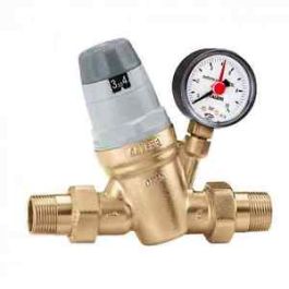 VENTIL REDUCIRNI 1/2" CALLEFI + MANOMETER, HLADNA VODA, 535041