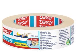 Trak zaščitni samolepilni krep Tesa Standard, 50m x 25mm

