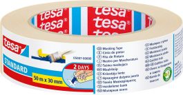 Trak lepilni krep zaščitni Tesa Standard, rumen, 50m x 30mm
