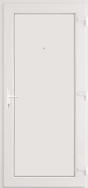 Vrata vhodna SEVILLA 980x2080mm, desna, PVC bela 