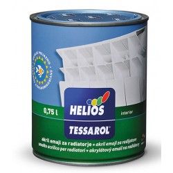 Tessarol akril emajl za radiatorje bel 0,75l