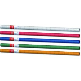 Prt namizni v roli, vzorec damast, 7 x 1,2 m, bel 
