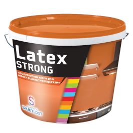 Latex strong mat visokokvalitetna notranja vodopralna barva 5.l