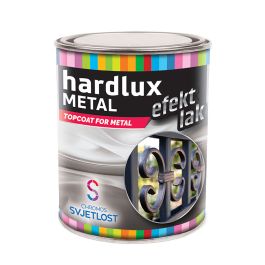 Lak emajl Hardlux metal efekt črni  0,75l