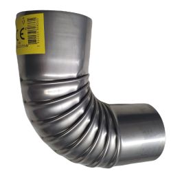 KOLENO DIMNO INOX VLEČENO 80/90