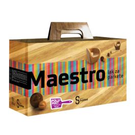 Maestro 2K PU lak za parket polmat z impregnacijo 15m2
