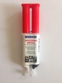 Tekoča kovina Wekem  25ml
univerzalno za Fe in AL - inekcija