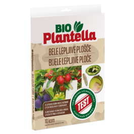 BIOPLANTELLA BELE LEPLJIVE PLOŠČE ZA MRČES 10 KOM