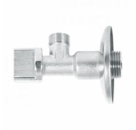 VENTIL KROGLIČNI KOTNI 1/2"-3/8" KV 550, Dn 15/10  KOVINA
