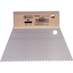 LOPATICA ZOBATA ŠIRINE B3 180 mm ZOB 3,6x3,4mm COX883186  (10)