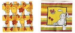 Serveti papirnati, 3 sl., 33x33 cm, 20/1, velikonočni motiv
