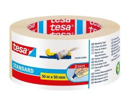 Trak zaščitni samolepilni krep Tesa Standard, 50m x 50mm
