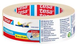 Trak zaščitni samolepilni krep Tesa Standard, 50m x 38mm
