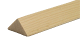 LETEV TRIKOTNA 25×25mm (kos=3,0m) TIP-102 smreka/jelka 