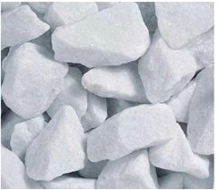 Pesek marmorni Bianco Carrara BELI 16-21mm, 25 kg/1, N.
