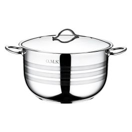 Lonec 18l z inox pokrovom 2-R inox fi34X20cm, indukcija
