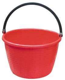 Košara okrogla z ročajem, 16 L, PVC