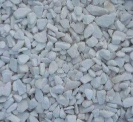 Pesek snežno beli 8-20 mm, 25KG/1, N.