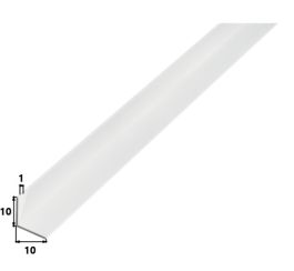PROFIL "L" 10x10x1mm/2m, ALU eloxiran