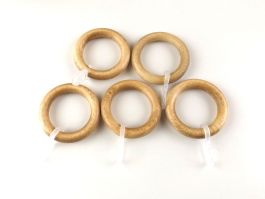 OBROČEK ZA KARNISO FILIGRANO FI28mm, hrast svetel, (Pak=10kos)