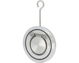 LOPUTA PROTIPOVRATNA INOX DISK DN 65 NP16 , Art: 365  Sferaco ... 180 C
