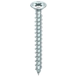 Vijak iverni Heco 4,0x35mm, (Pak=200kos), cel navoj, vgrezna glava, PZD2, srebrni cink 