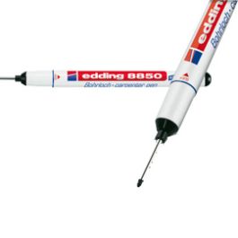 Marker mizarski E-8850 blister črn