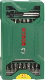 Nastavek vijačni komplet 25/1 Mini-X-Line– BOSCH