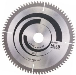 List večnamenski 216x30x2,5mm 80 zob za krožno žago– BOSCH