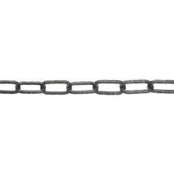 DEKORATIVNA VERIGA 21X10 ČRNA(pak.10m) 17,0 x 10,0 x 2,0 mm