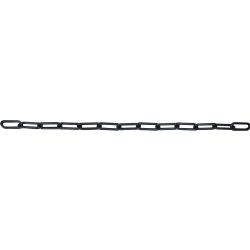 DEKORATIVNA VERIGA 6X21X40MM ČRNA UMETNA MASA 40M 40 x 21 x 6 mm