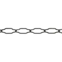 DEKORATIVNA VERIGA jeklo 30X14mm ČRNA 40M 26,0 x 14,0 x 2,2 mm