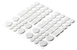 PODLOŽNI FILCI SAMOLEPLJIVI 1/32kos, SIV