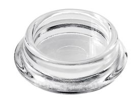 POHIŠTVENI ČEP fi 23mm, TRANSPARENT, 1/4kos