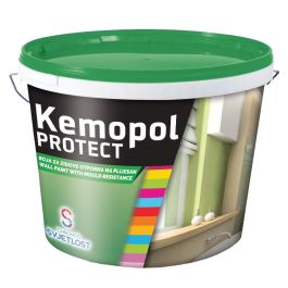 Barva za stene Kemopol protect z dodatkom proti plesni 5l