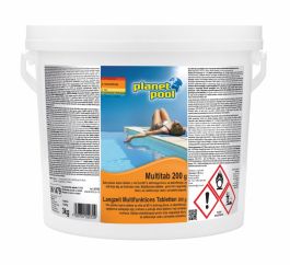 Tablete multifunkcisjke 3 kg Multitab z dodatkom algicida in flokulanta, Sto.