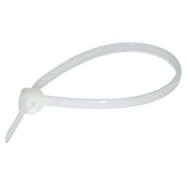 Vezica nylon bela 250x3,6mm - 100 kos MAK