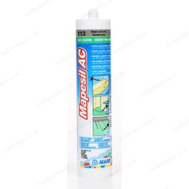 Silikonska tesnilna masa Mapesil AC Zero 113  310ml Mapei
12 kos/karton
