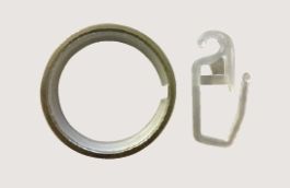 Obroček FI19mm za karniso antik optik, inox