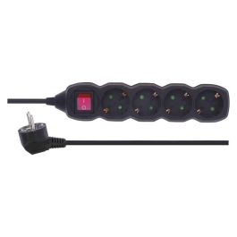 Podaljšek s stikalom 4V/3m 3x1,5mm2 ČRN