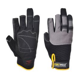 Rokavice Powertool Pro visoko zmogljiva (črna) št.XL