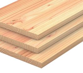 Plošča lepljena 1200x400x18mm, smreka