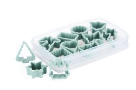 Posoda za kekse + modelčki, set 12/1 
