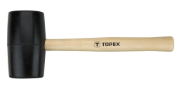 Kladivo gumi 680g/63mm lesen ročaj - 02a345 Topex