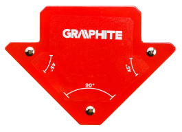 Kotnik magnetni za varilce 82x120x13mm - 56H901 GRAPHITE
