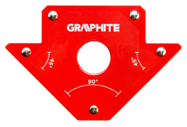 Kotnik magnetni za varilce 102x155x17mm - 56H902 GRAPHITE / 56-902 NEO